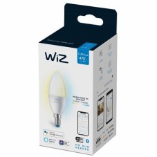 Philips WiZ Tunable white 8718699787073 LED žárovka svíčka E14 4,9W/470lm C37 2700-6500K