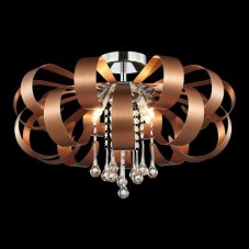 LUXERA 64374 stropní svítidlo RIBBON CRYSTAL 6xG9