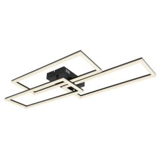 GLOBO 67247-58 TINY stropné svietidlo LED 58W/4300lm 2700-6000K čierna matná, opál, stmievateľné, diaľkové ovládanie