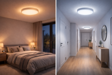Philips HUE LED White Ambiance 41161/31/P6 Enrave XL stropní svítidlo 48W 6100lm 2200-6500K 55,1cm bílé stmívatelné BlueTooth + HUE Switch
