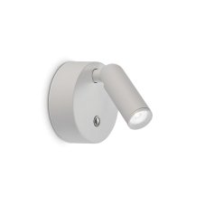Nástěnné svítidlo s vypínačem LED 3000K biela IP20 Ideal Lux BEAN 350233