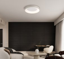 Stropní svítidlo LED 2700–6000K piesková IP20 GLOBO lighting GALLEGOS 48487-48 časovač
