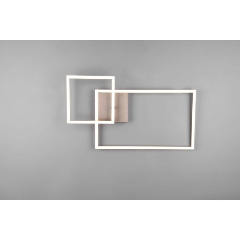 TRIO Reality R62642407 PADELLA stropní svítidlo SMD LED 25W/3000lm 4000K matný nikl, switchdimmer, otočná ramena