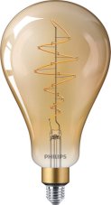 Philips 8719514313767 LED žárovka E27 7W/40W 470lm 1800K A160 GOLD stmívatelná