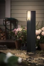 Philips  HUE 16474/93/P0 Turaco záhradný stĺpik 9,5W=806lm E27 2700K
