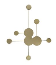 RABALUX 71276 Amadeo stropné svietidlo LED 21W/2500lm 3000K champagne zlatá