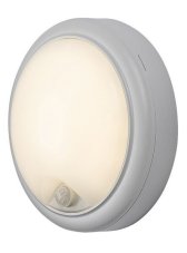 RABALUX 77029 Hitura exteriérové nástěnné svítidlo LED 15W/1500lm 4000K IP54 bílá, soumrakový a pohybový senzor