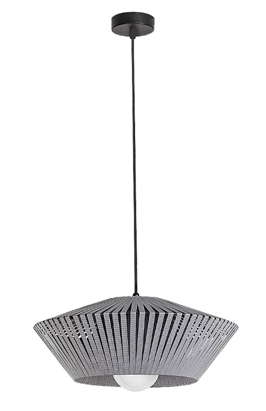 RABALUX 72150 Revan závesné svietidlo D400mm 1xE27 čierna, šedá