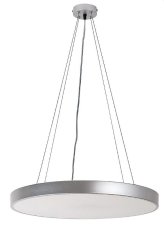 RABALUX 71040 Tesia závesné svietidlo LED D400mm 36W/2550lm 4000K strieborná, biela