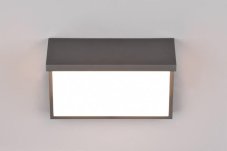 TRIO 240969142 NESTOS vonkajšie nástenné svietidlo so senzorom SMD LED 13W/1300lm 3000K IP54 antracitová, biela