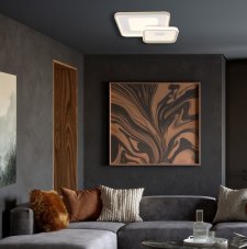 Stropní svítidlo LED 2700–6000K piesková IP20 GLOBO lighting MOSAIKO 48097-48