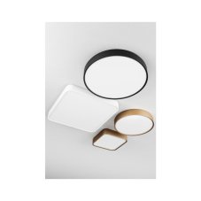 REDO 01-2572 YOMO stropní svítidlo D470mm LED 53,6W/3269lm 3000K černá, switchdimmer