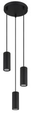 GLOBO 57918-3HB JAMES závěsné svítidlo D210mm 3xGU10 černá