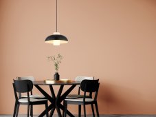 Závěsné svítidlo 1x E27 čierna matná IP20 GLOBO lighting LOWE 15755S