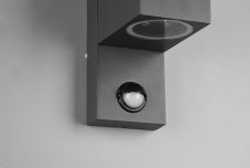 TRIO 214269142 ROYA exteriérové nástěnné svítidlo se senzorem 1xGU10 IP44 antracit