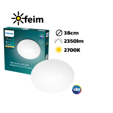 Philips 31802/31/E0 Suede LED stropní svítidlo 4x5,5W=2350lm 2700K