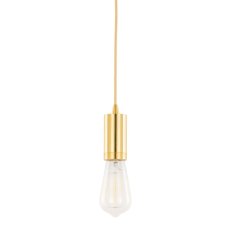 DS-M-038 GOLD ITALUX Moderna moderní závěsné svítidlo - objímka 1X60W E27 IP20