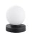 TRIO Reality R54011032 PRINZ II dotyková stolní lampička 1xE14 černá matná, bílá ON/OFF