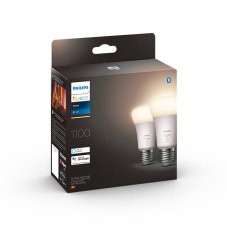 Philips HUE LED White žárovka E27 A60 9,5W 1100lm 2700K stmívatelná BlueTooth 2-set