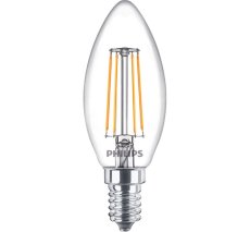Philips 8718699763077 LED Classic žárovka 4,3W/40W 470lm E14 2700K 220-240V B35 filament svíčka