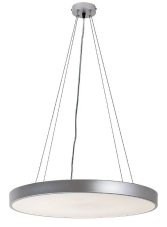 RABALUX 71040 Tesia závesné svietidlo LED D400mm 36W/2550lm 4000K strieborná, biela