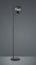 TRIO 402000142 Pure Stojanová lampa 250mm E14 1X28W Antracitová, dymová