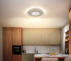 Stropní svítidlo LED 2700–6500K piesková IP20 GLOBO lighting SHIRLEY 48563-40S