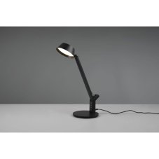 TRIO 523090132 AVA stolové svietidlo LED 5W/600lm 3000+4000+6300K matná čierna, USB nabíjanie, stmievateľné