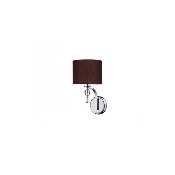 AZZARDO AZ2904 DECOline IMPRESS BROWN WALL nástenné svietidlo 1xE27 50W IP20 hnedá