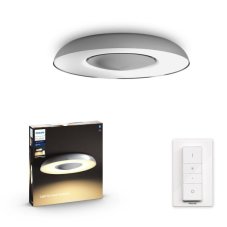 Philips Hue White Ambiance 8719514341333 Still stropní svítidlo LED +SWITCH D391mm 32W/2400lm 2200-6500K hliník bluetooth