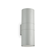 Exteriérové nástěnné svítidlo Ideal lux 163604 GUN AP2 BIG GRIGIO 2xE27 60W IP54 IP54