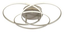 GLOBO 67355-40N KOMBOS stropní svítidlo D456mm LED 40W 4680/3520lm 4000K nikl