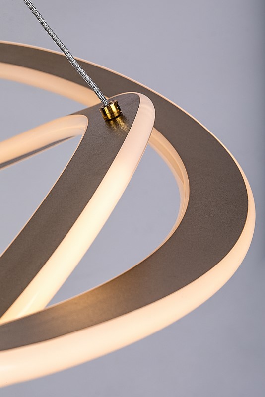 RABALUX 72282 Kallira závesné svietidlo D620mm LED 72W/12160/3800lm 3000K zlatá, biela