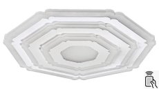 RABALUX 3100 Taneli LED stropné stmievateľné svietidlo 41W/3046lm 3000-6500K s diaľkovým ovládačom biele