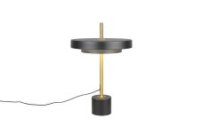 TRIO 540210180 KEATON stolní lampička V455mm SMD LED 12W/1400lm 2300+3000+4000K černá, zlatá