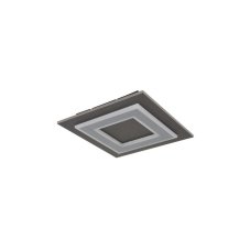 GLOBO 48033-24 JAYDEN stropné svietidlo LED 320x320mm 24W/680lm 3000K antracit, šedá, biela