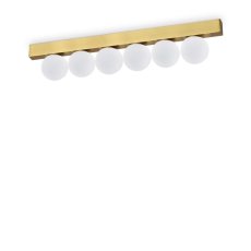 Ideal Lux 328263 PING PONG stropné svietidlo LED š435mm 18W 1500/1110lm 3000K mosadzná