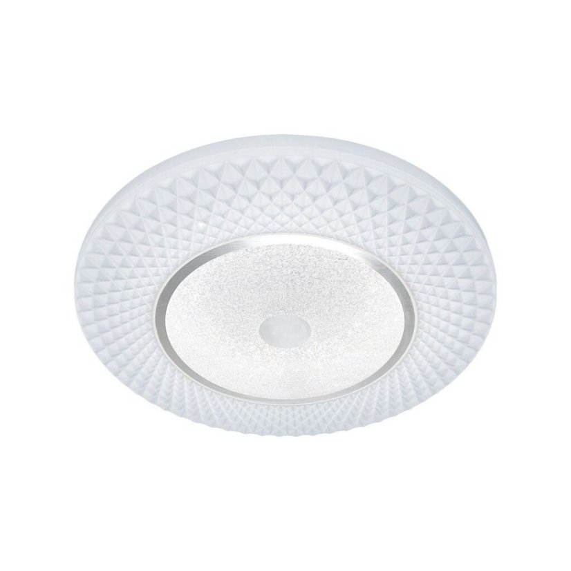 RABALUX 3254 Tornado stropné svietidlo LED D480mm 72W/5470lm 3000-6500K chrómová, biela, stmievateľné, diaľkový ovládač, starlight efekt