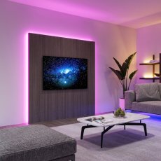 TRIO Reality R65593102 SCREEN LED pásik 3m SMD LED 6,5W RGB černá, dálkový ovladač
