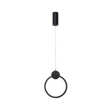 IMMAX 07233L NEO LITE OVALE Inteligentní závěsné LED svítidlo 18W 26cm černá