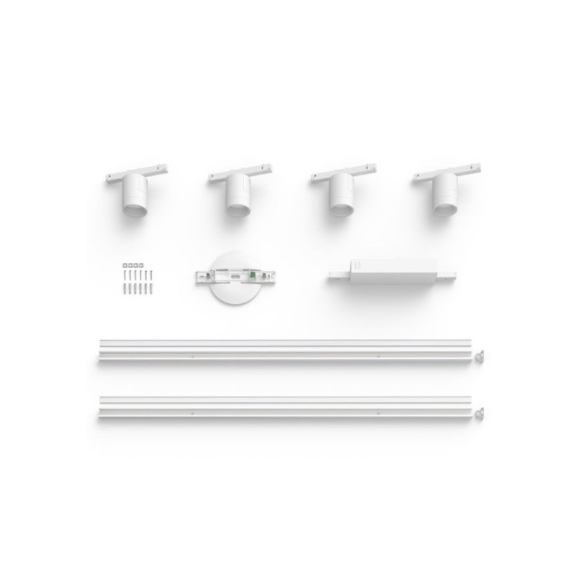8719514407787 Philips Hue White and Color Ambiance Perifo stropní bodové svítidlo LED - souprava 20,8W/4x490lm 2000-6500K+RGB bílé