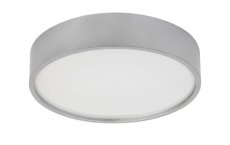 RABALUX 75010 Larcia stropní svítidlo LED D280mm 18W/1060lm 4000K IP44 stříbrná, bílá