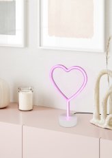 TRIO reality R55210101 HEART USB Dekoračné svietidlo 200mm LED 1X1W Biela