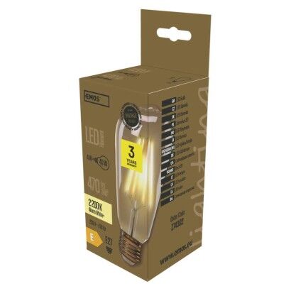 Emos LED žiarovka E27 Z74302 Vintage 4W 470lm 2200K ST64 teplá biela