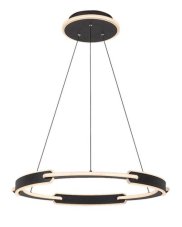 RABALUX 72229 Sindri závesné svietidlo D600mm LED 45W/3200lm 3000+4000K čierna, biela, DIP switch