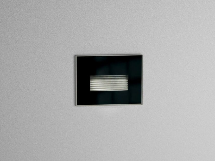 LED2 2390753 WALK II zápustné orientačné svietidlo LED 81x105mm 5W/300lm 3000-4000-6000K IP66 čierna