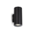 Nástěnné svítidlo Ideal lux 095998 LOOK AP2 NERO 2xGU10 28W