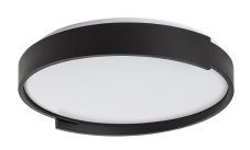 RABALUX 71305 Laleh stropné svietidlo D400mm LED 24W/1500lm 3000-6500K čierna, biela, stmievateľné, diaľkový ovládač