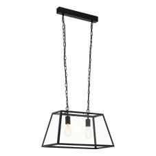 Eglo 49883 AMESBURY 1 Trend & Vintage závesné svietidlo E27 2X60W