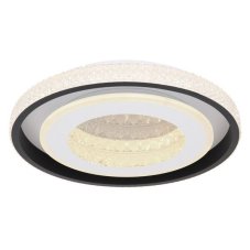 GLOBO 41290-52 LUCKY stropné svietidlo LED D500mm 52W/2260lm 2700-6000K biela, čierna, opál, stmievateľné, diaľkové ovládanie